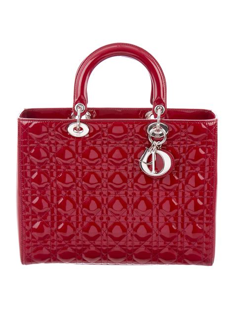 dior bags red